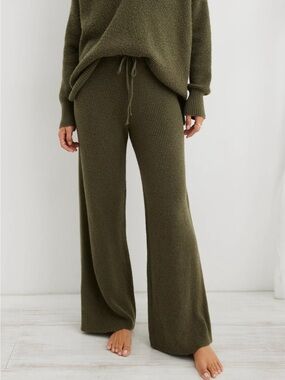 Aerie Wide Leg Sweatpants